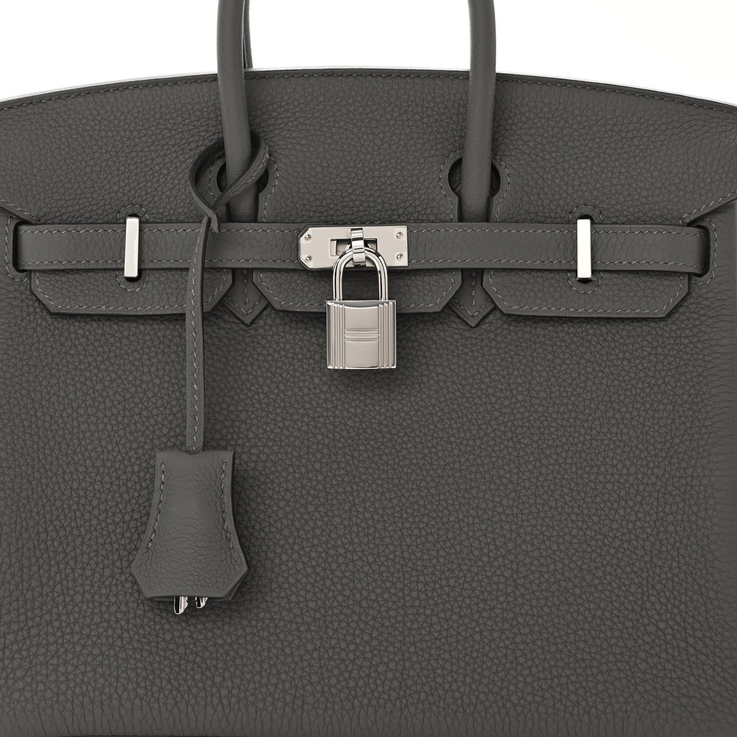 Hermes Togo Birkin 25 Gris Meyer 8 of 11