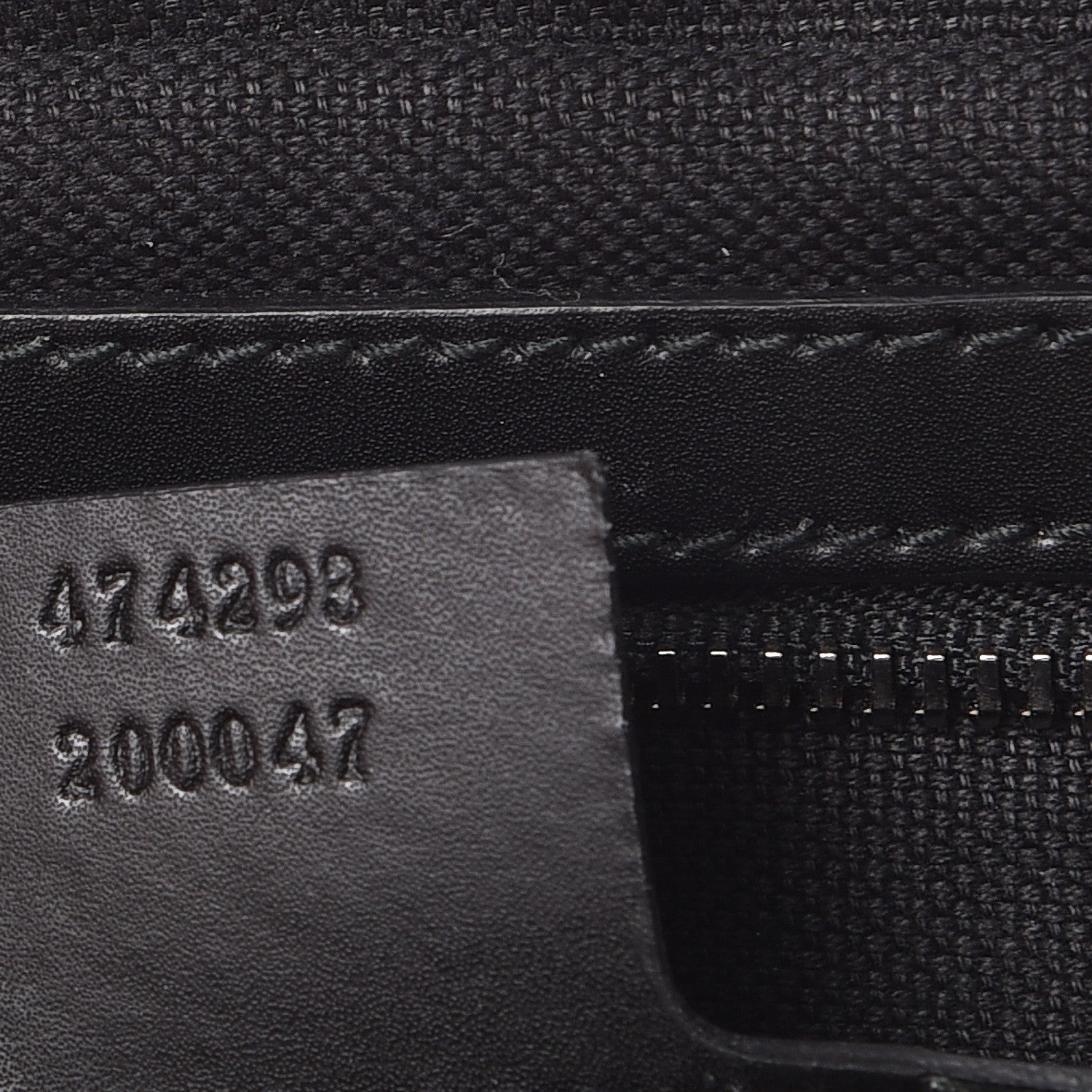 Gucci Soft GG Supreme Monogram Web Belt Bag Black Grey 8 of 8