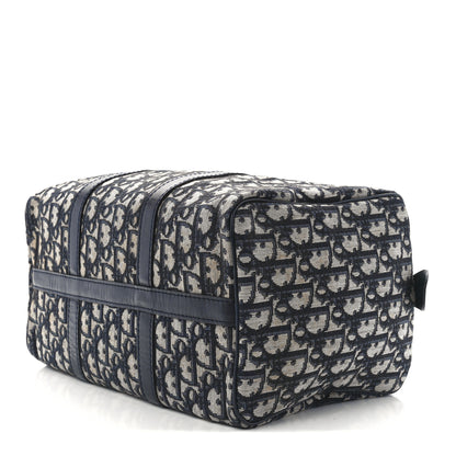 Christian Dior Monogram Boston Navy Blue 9 of 13