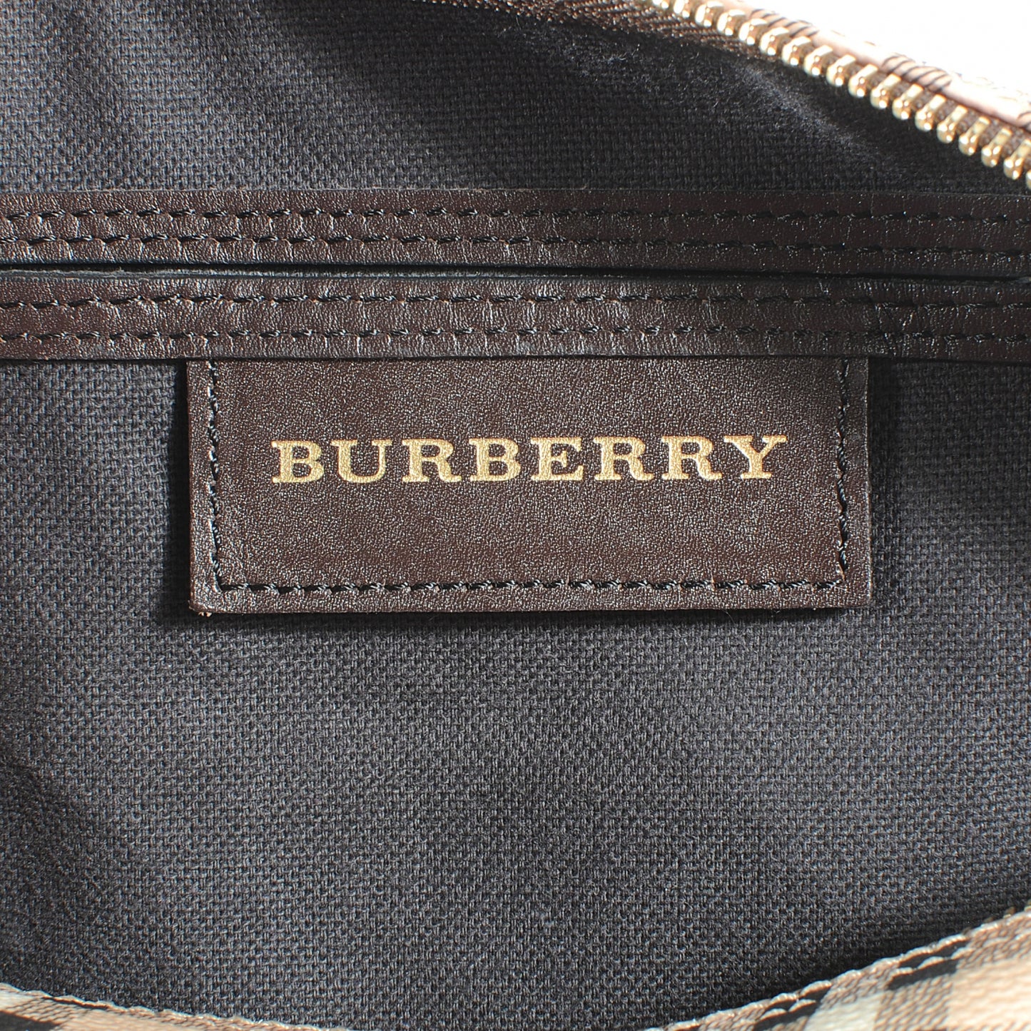 Haymarket Check Small Chester Bowling Bag Chocolate
