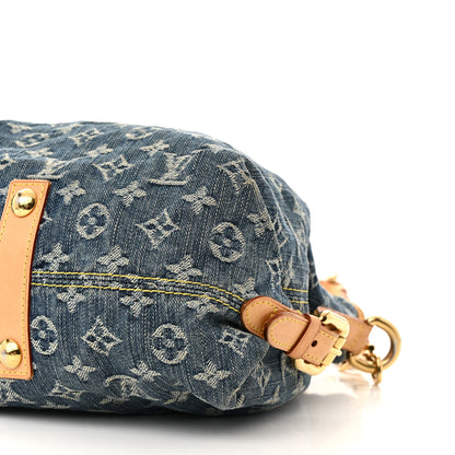 Louis Vuitton Denim Neo Cabby MM Blue 10 of 19