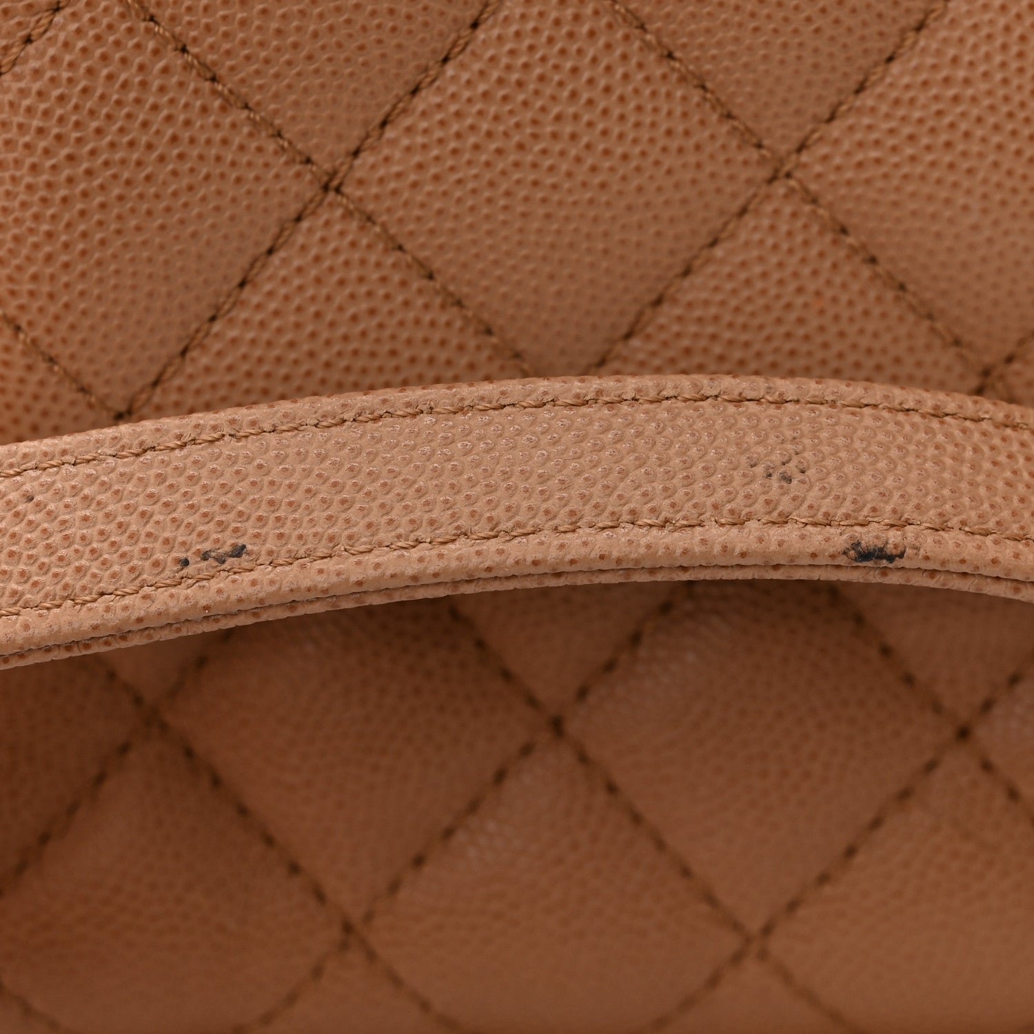 Chanel Caviar Lizard Quilted Small Coco Handle Flap Beige 11 of 11