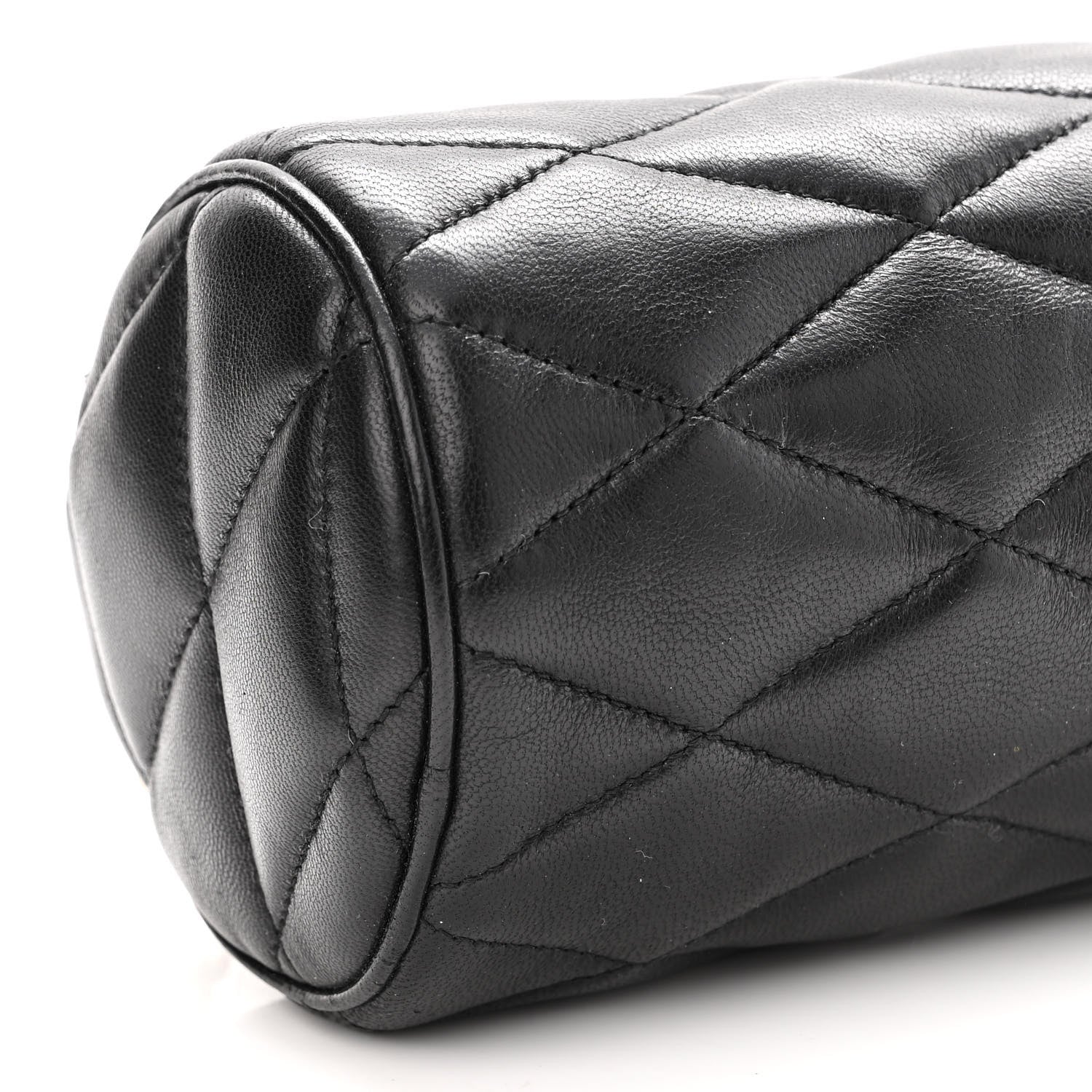 Saint Laurent Lambskin Monogram Mini Sade Tube Bag Black 9 of 10
