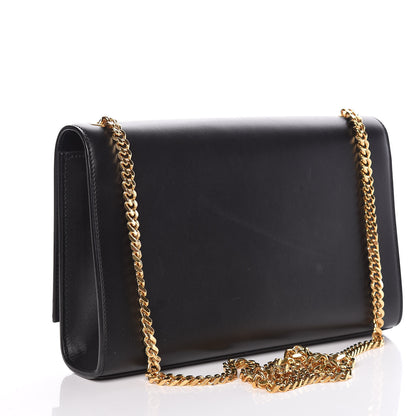 Saint Laurent Smooth Calfskin Medium Classic Monogram Kate Tassel Satchel Black 3 of 20