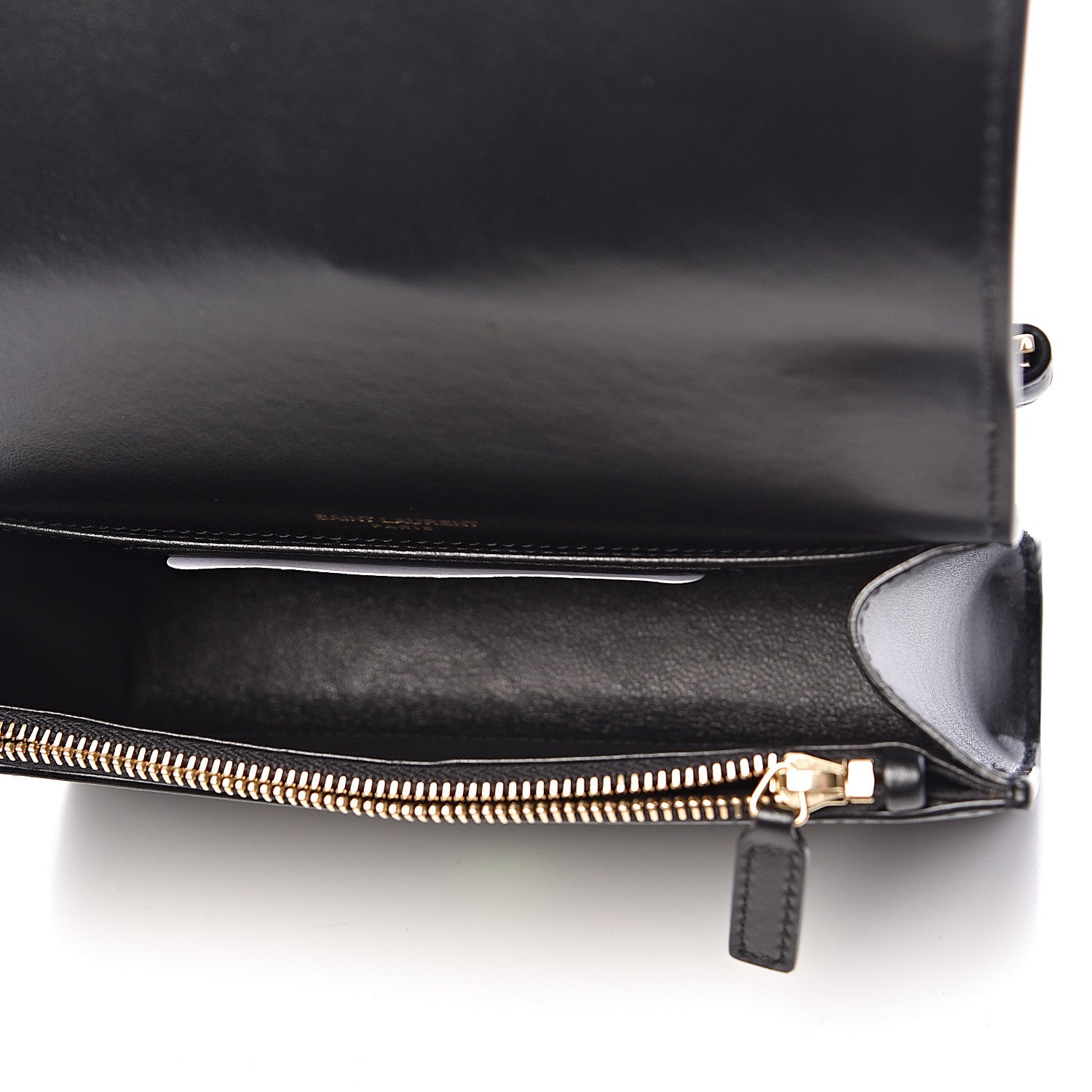 Saint Laurent Smooth Calfskin Monogram Kate Belt Bag Black 5 of 9