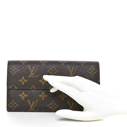 Louis Vuitton Monogram Sarah Wallet 2 of 9
