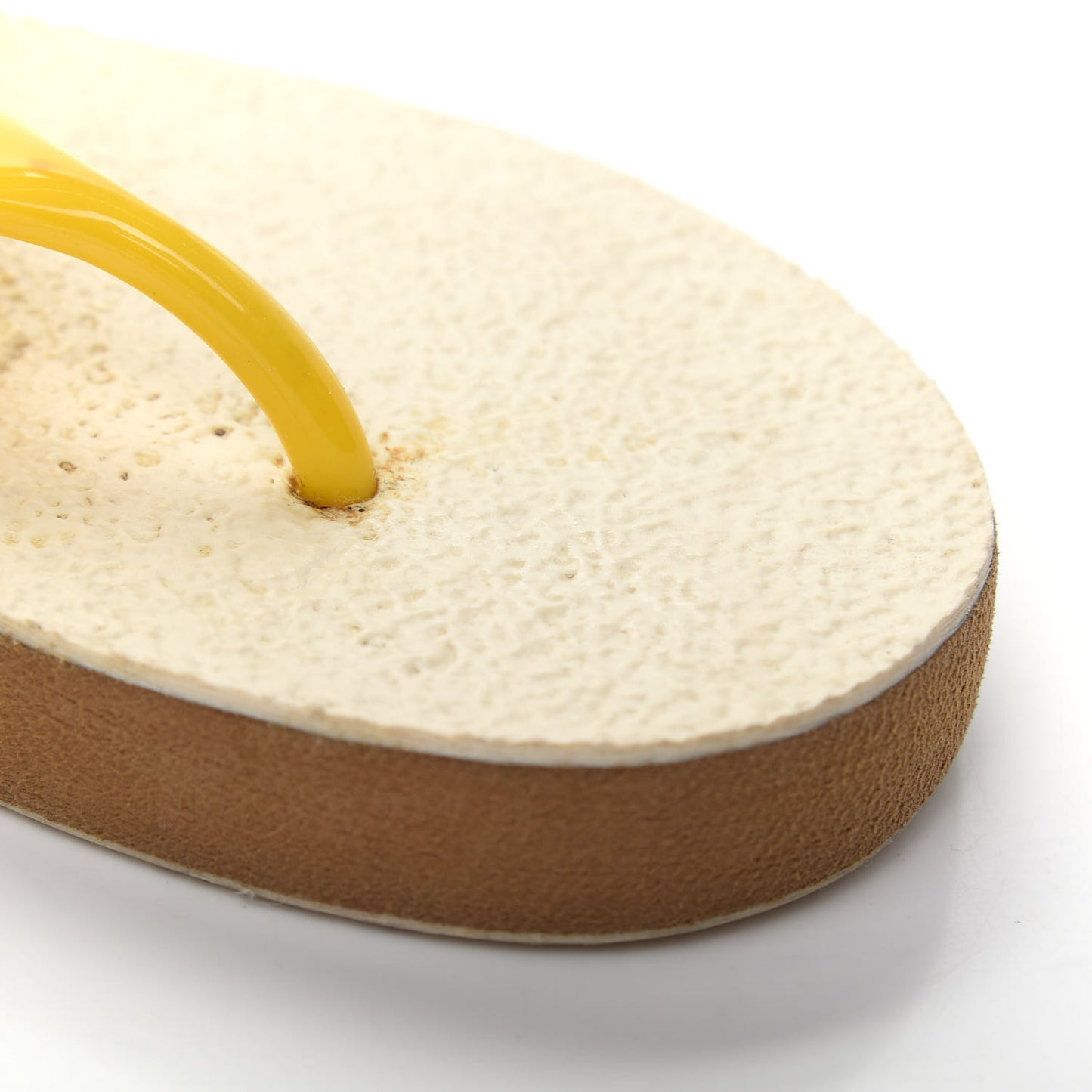 Jelly CC Thong Sandals 40 Yellow