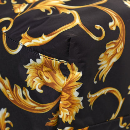 Versace Nylon Baroque Print Tote Black 8 of 10