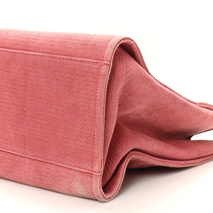 Chanel Canvas Medium Deauville Tote Red 10 of 10