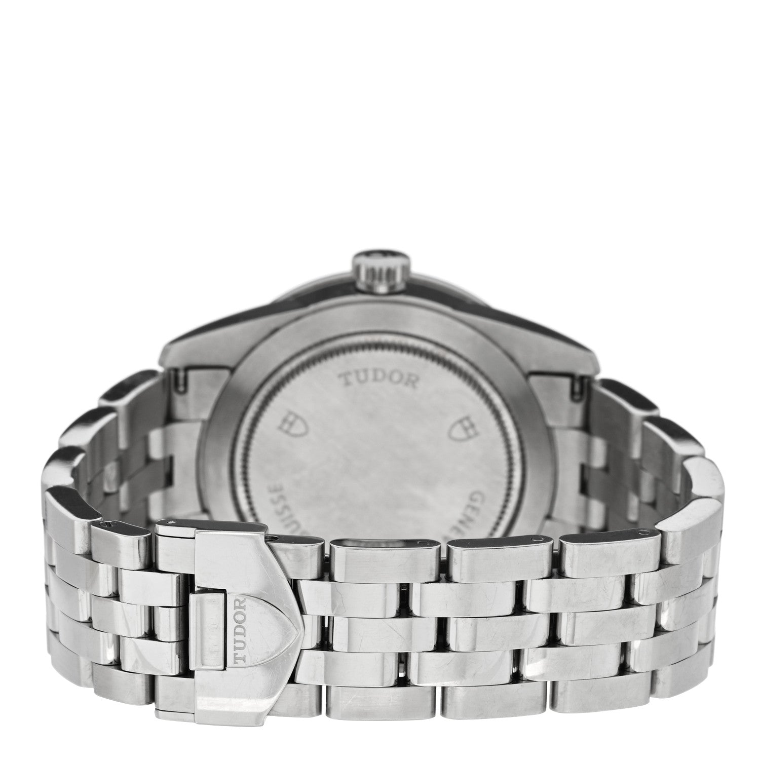 TUDOR Stainless Steel Diamond Bezel 36mm Glamour Date Automatic Watch Silver 55020 3 of 5
