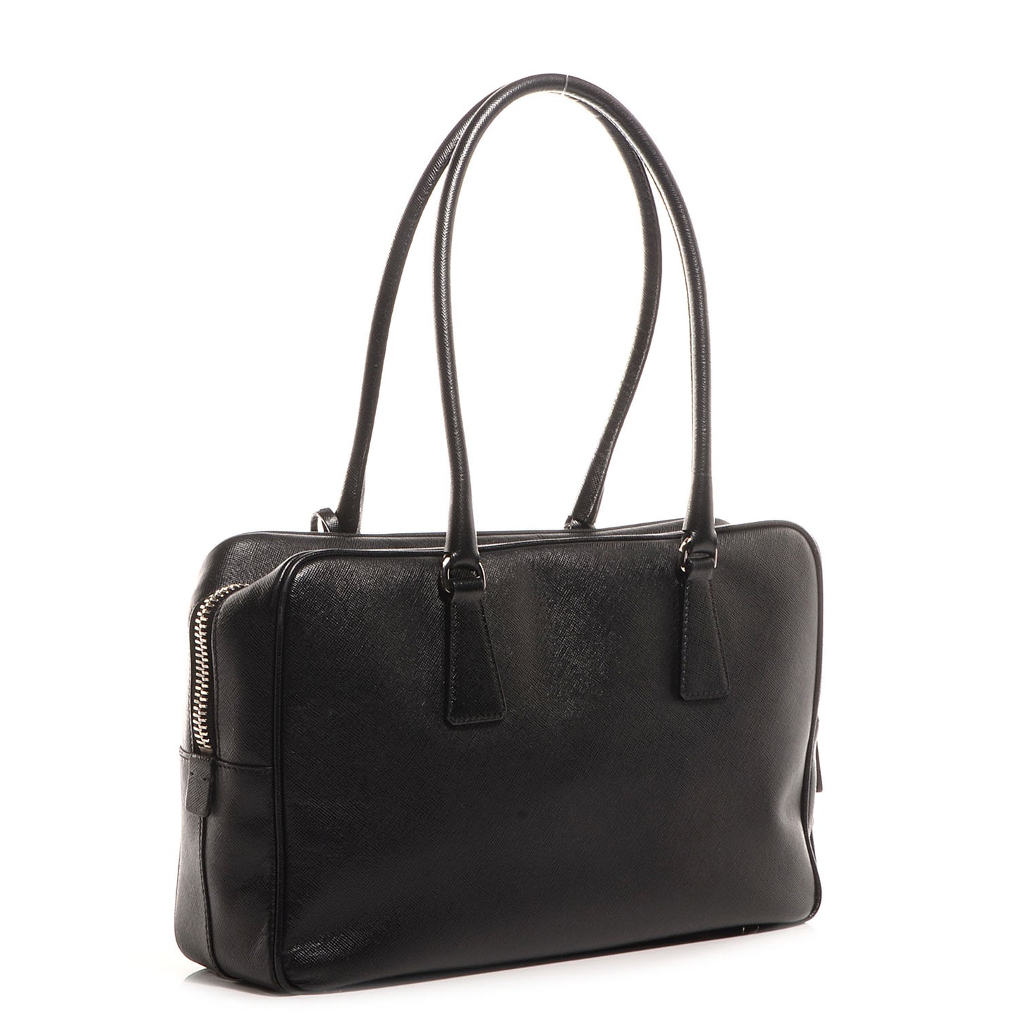 Saffiano Lux Bauletto Nero Black