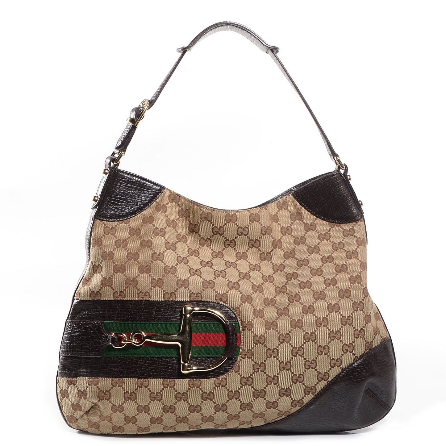 Monogram Hasler Hobo Dark Brown