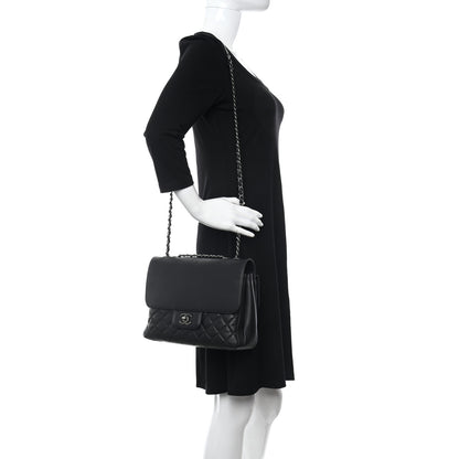 Chanel Caviar Quilted All About Flap Bag Black 2 of 12