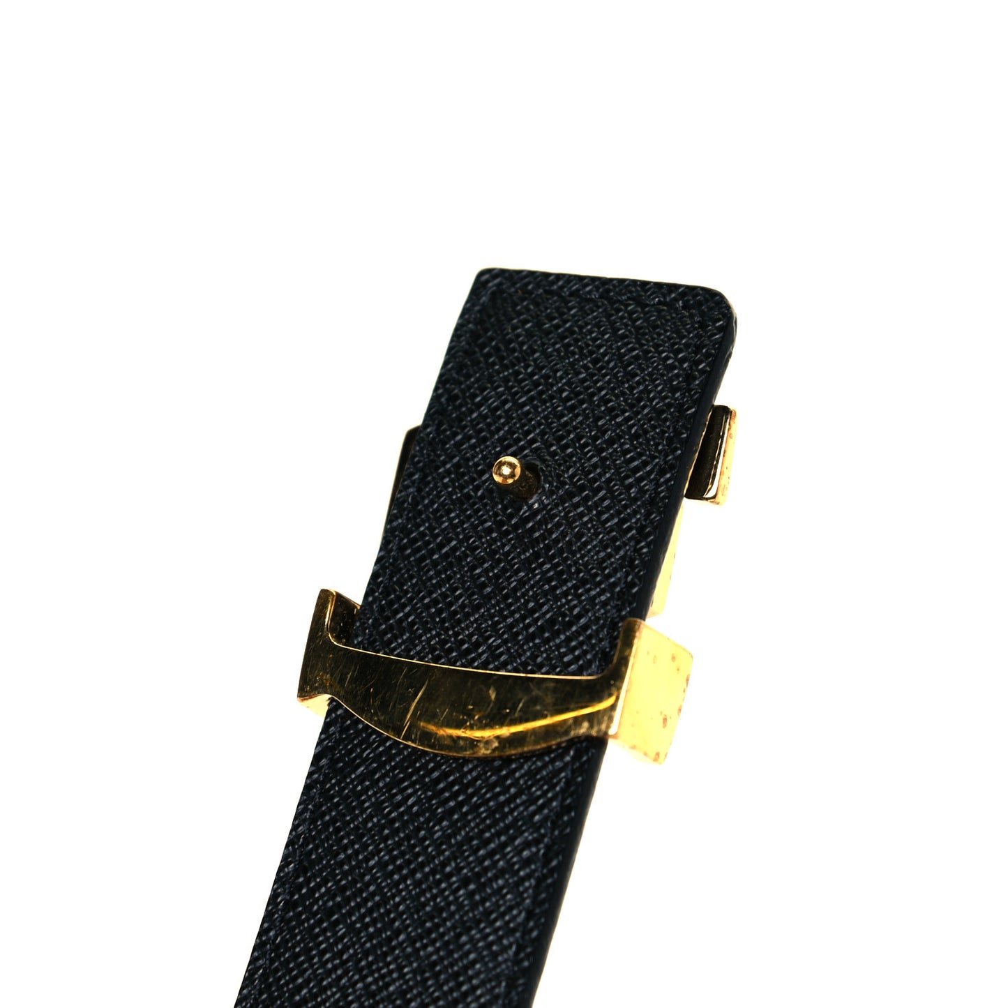 Calfskin Monogram 30mm LV Initiales Reversible Belt 85 34 Black
