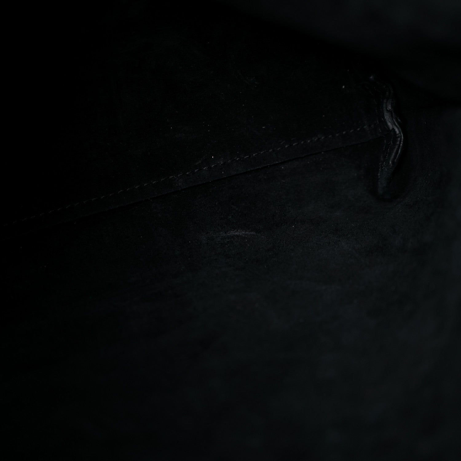 Saint Laurent Calfskin Medium Suzanne Hobo Black 14 of 16