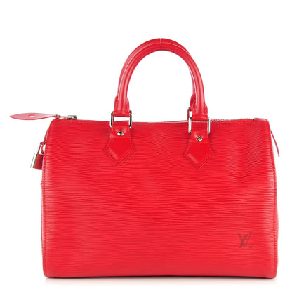 Louis Vuitton Epi Speedy 25 Rouge 1 of 7