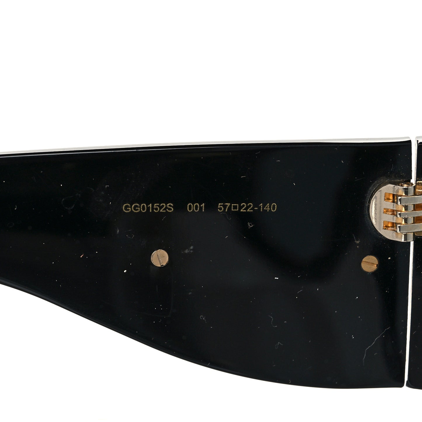 Oversized Aviator Sunglasses GG0152S Black
