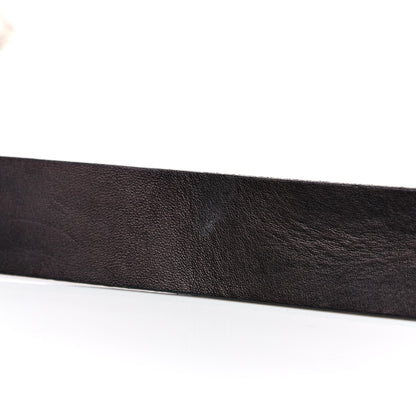 Saint Laurent Calfskin Monogram Cheyenne Belt 75 30 Black 8 of 12