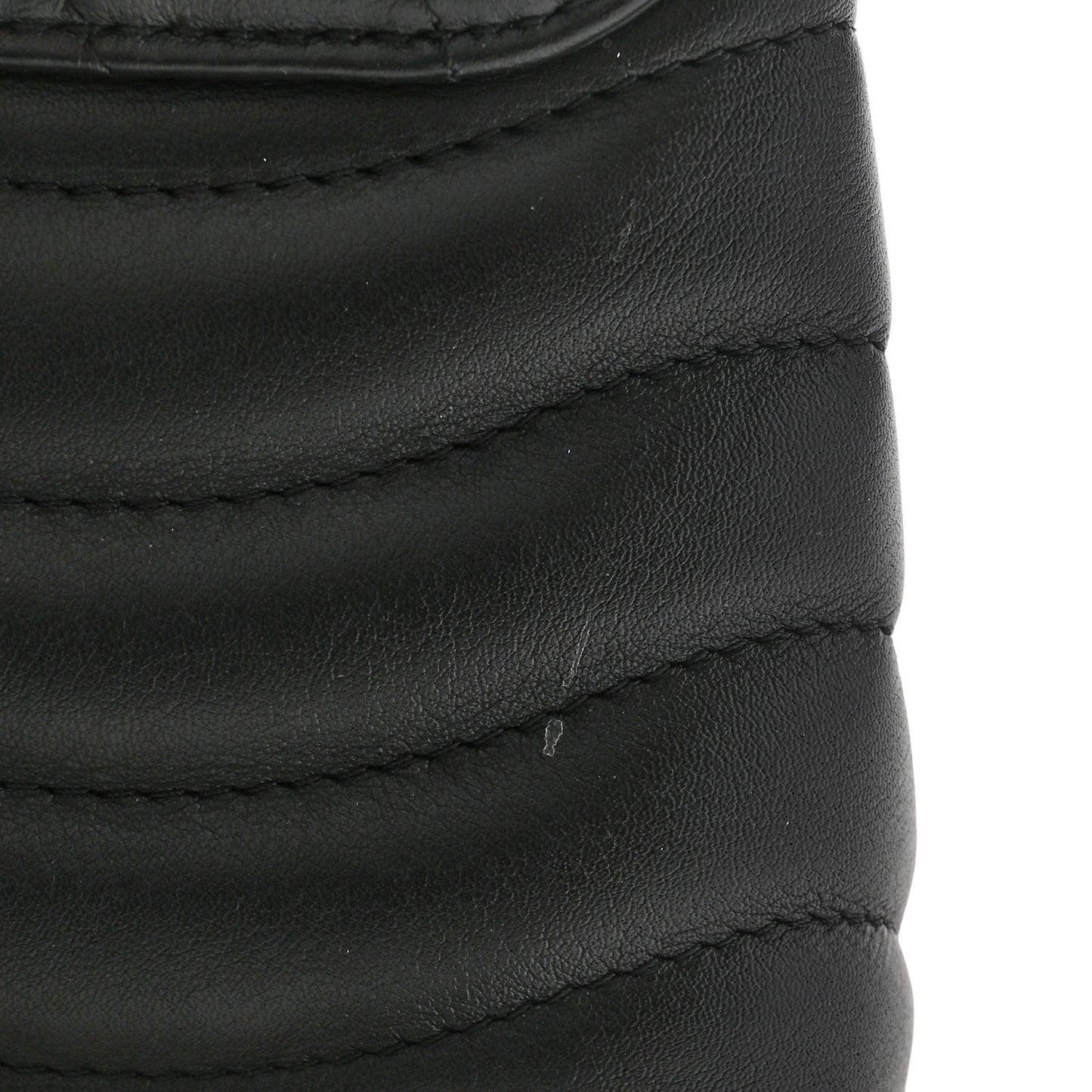 Calfskin LV New Wave Chain Bag Black