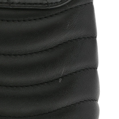 Louis Vuitton Calfskin LV New Wave Chain Bag Black 10 of 10