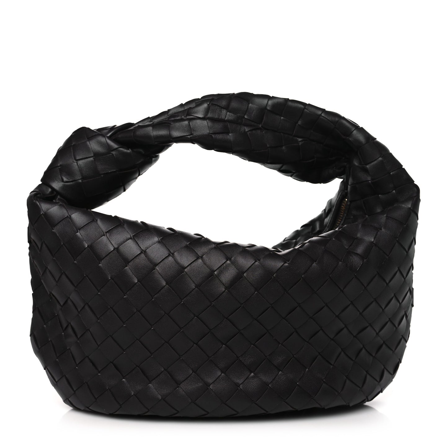 Nappa Intrecciato Teen Jodie Hobo Potion