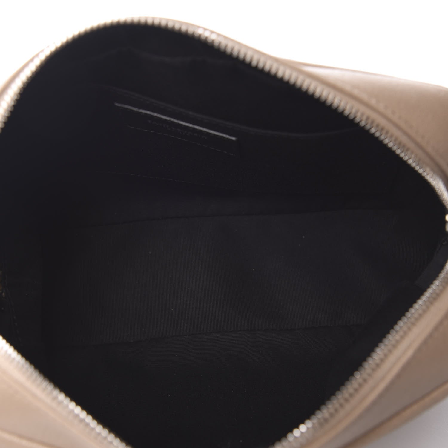 Saint Laurent Lambskin Monogram Small Lou Camera Bag Dark Beige 5 of 9