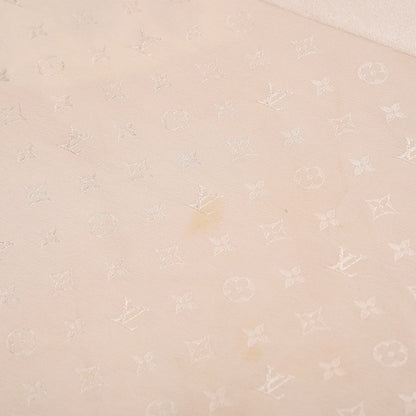Louis Vuitton Silk Monogram Monaco Square Scarf Beige 4 of 7