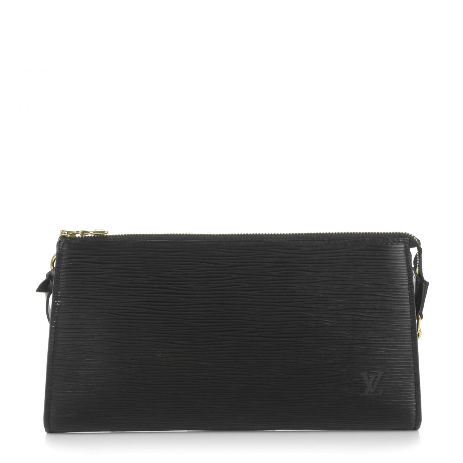Louis Vuitton Epi Pochette Accessories 24 Black 1 of 7