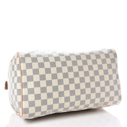 Louis Vuitton Damier Azur Speedy 30 4 of 10