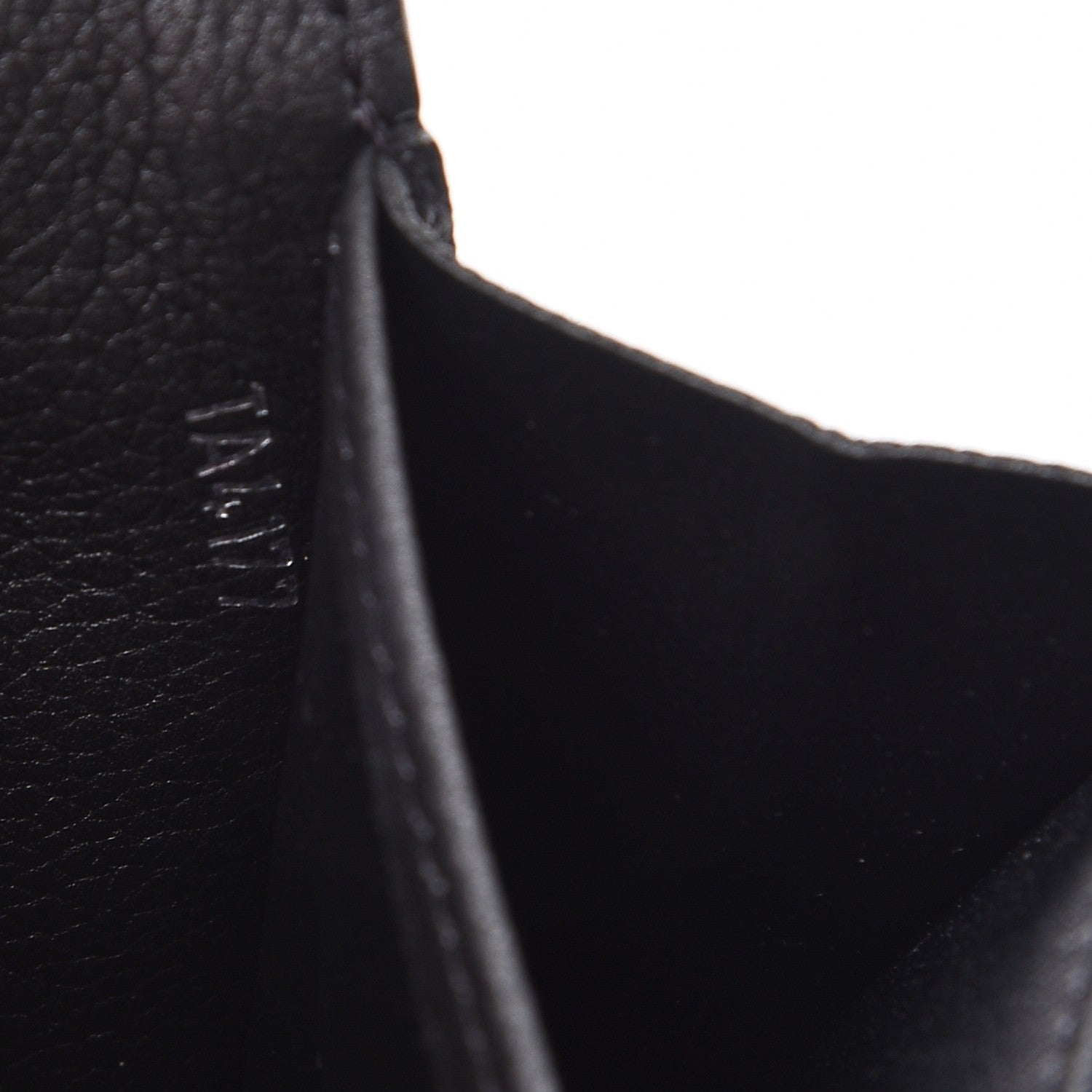 Louis Vuitton Calfskin Lockme II Wallet Black 7 of 7