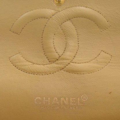 Chanel Caviar Quilted Medium Double Flap Beige 7 of 10