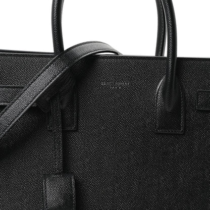 Saint Laurent Grain de Poudre Baby Sac De Jour Black 8 of 10