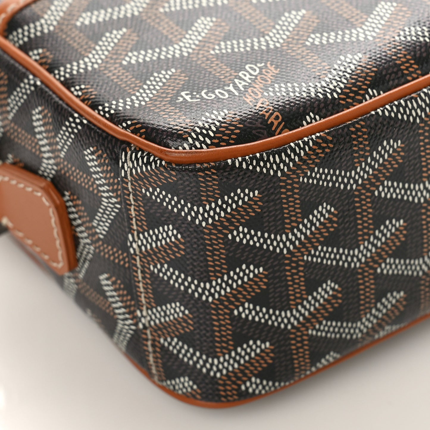 Goyardine Sac Cap Vert Black Gold
