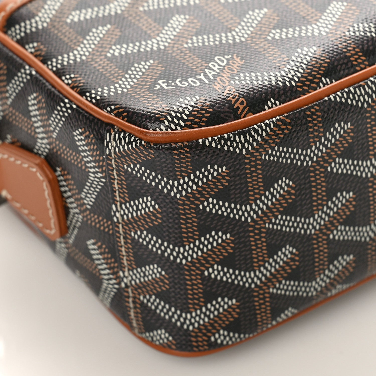 Goyard Goyardine Sac Cap Vert Black Gold 7 of 8