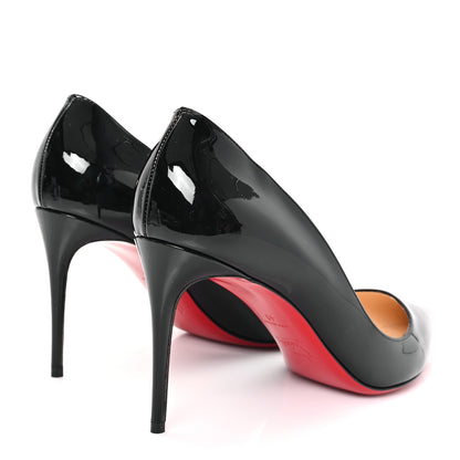 Christian Louboutin Patent Pigalle Follies 85 Pumps 41 Black 5 of 9