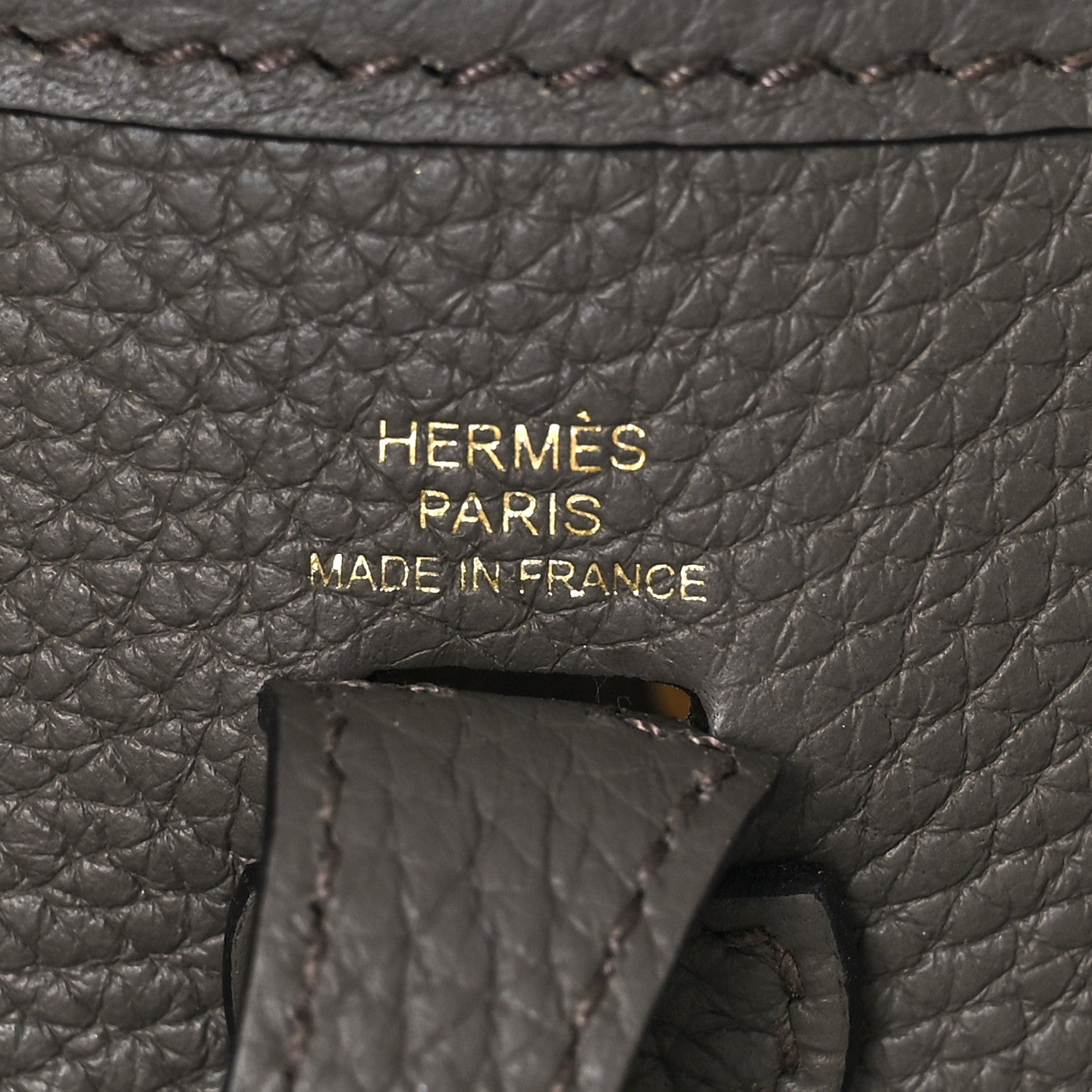 Hermes Taurillon Clemence Evelyne TPM Etain 6 of 9