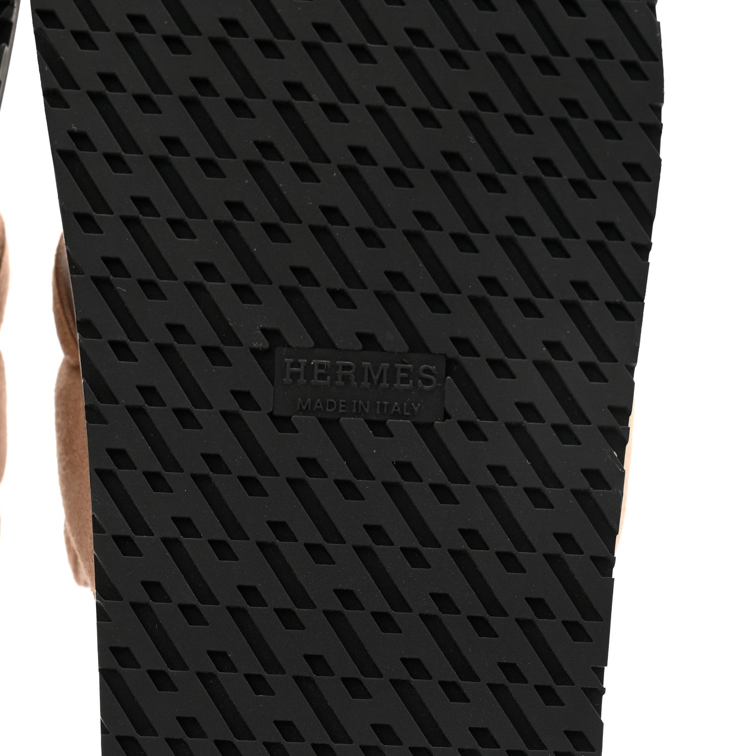 Hermes Suede Goatskin Extra Sandals 37.5 Rose Opaline 6 of 9