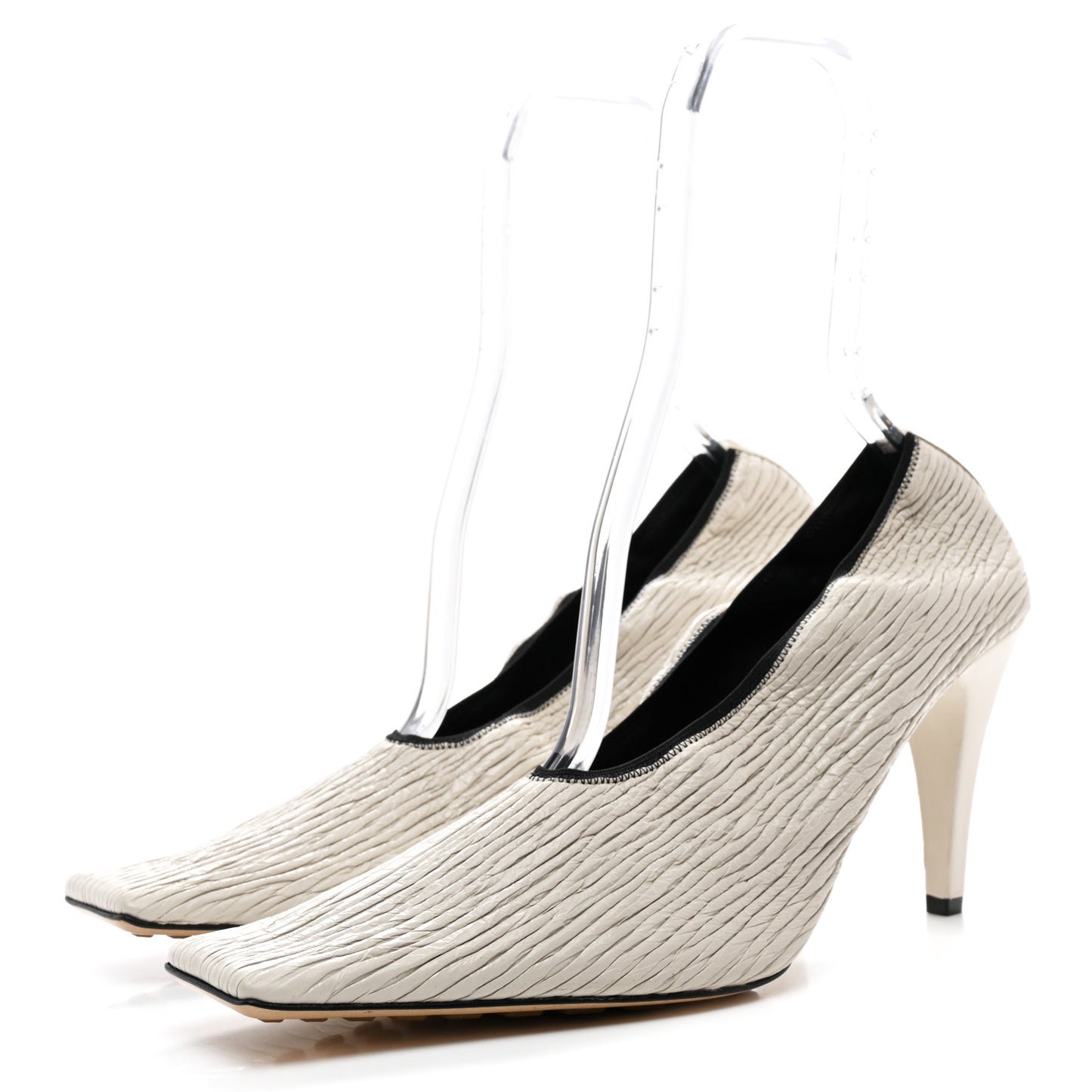 Crunch Calfskin Sharpei Pumps 40 Trench