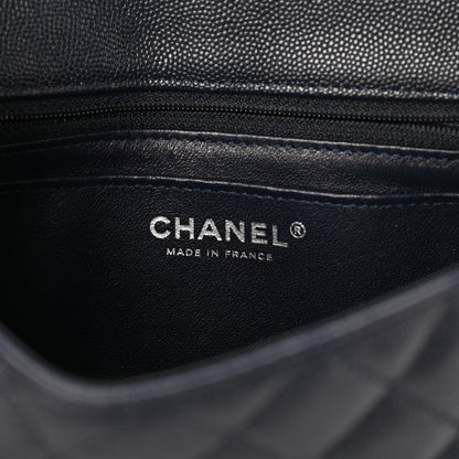 Chanel Caviar Quilted Mini Rectangular Flap Navy 6 of 10