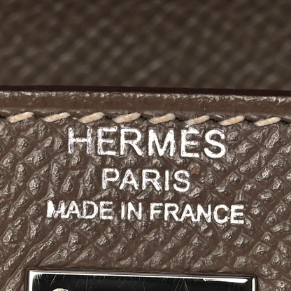 Hermes Epsom Kelly Sellier 25 Etoupe 6 of 14