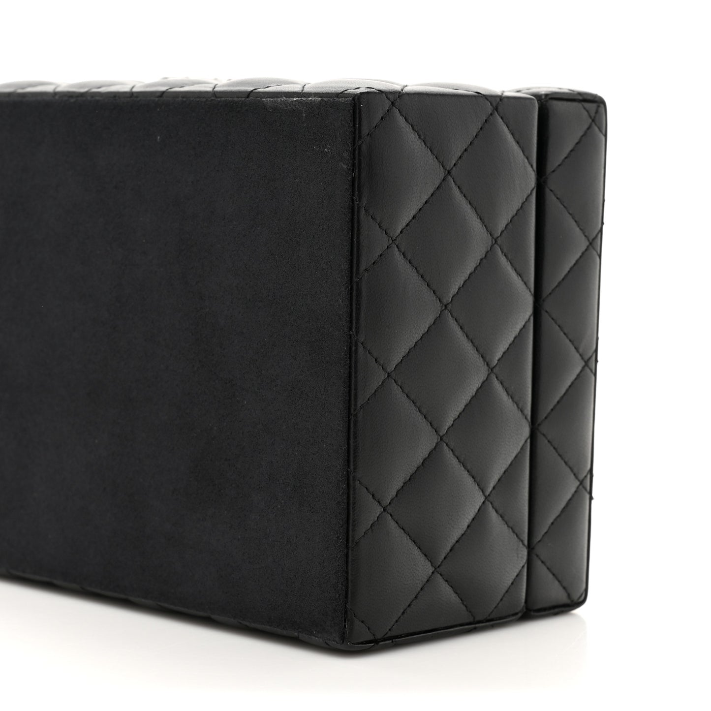 Lambskin Small Jewelry Box Black