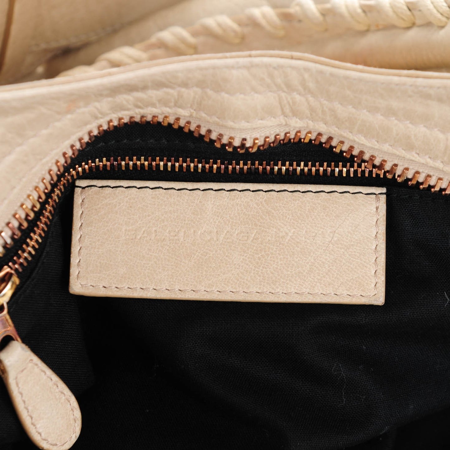 Agneau Giant 21 Rose Gold Hardware City Praline
