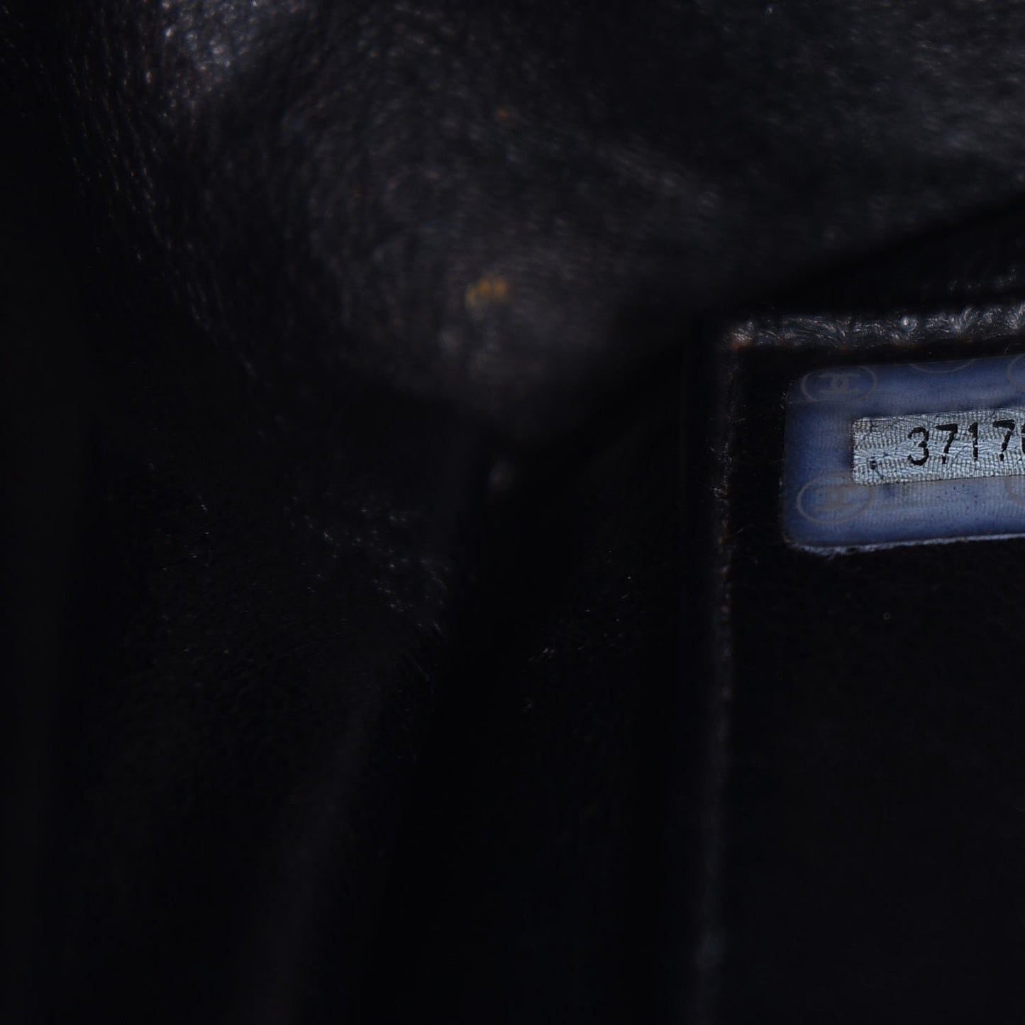 Lambskin Quilted Flap Camera Case Black