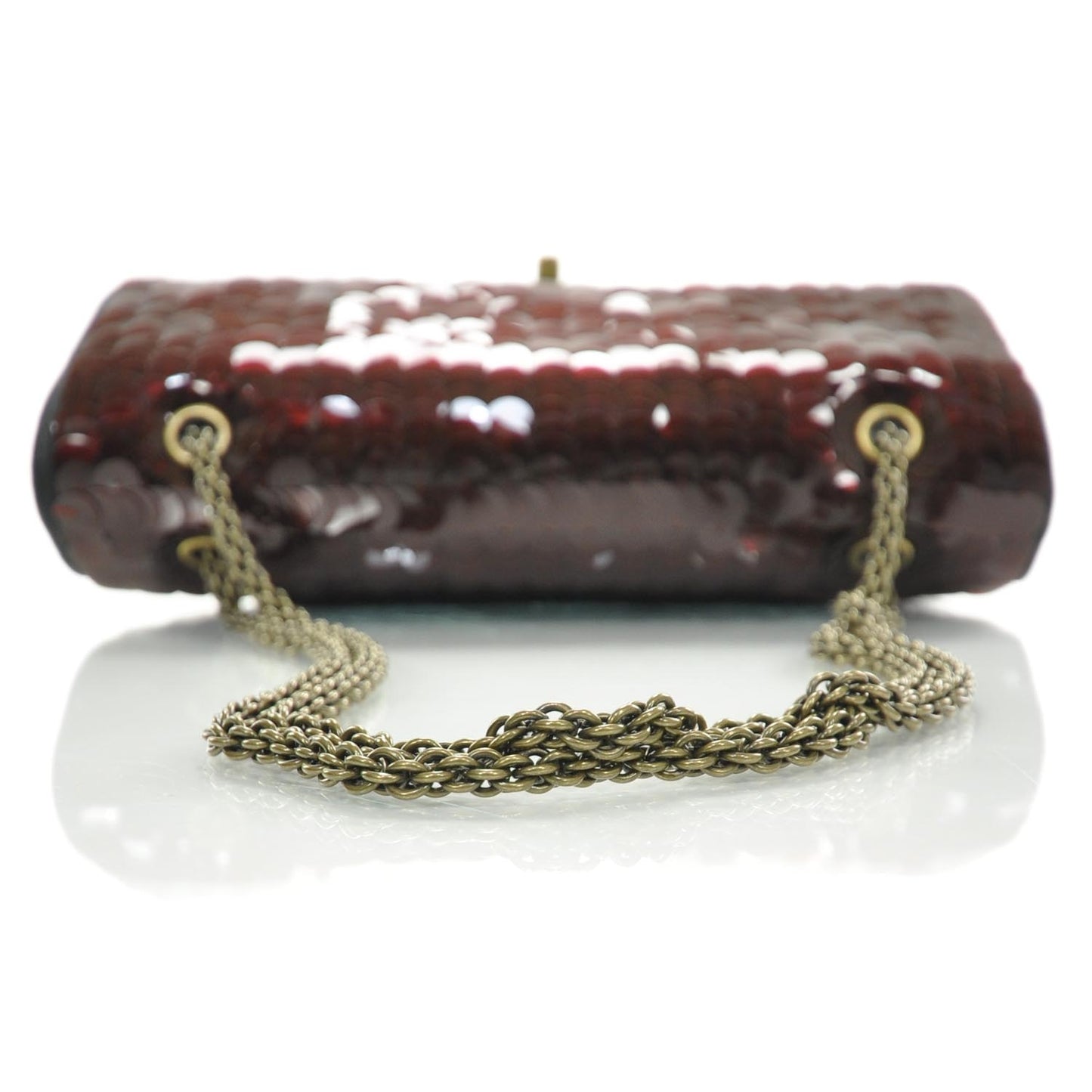 Sequin Paillette Paris Moscou Medium Flap