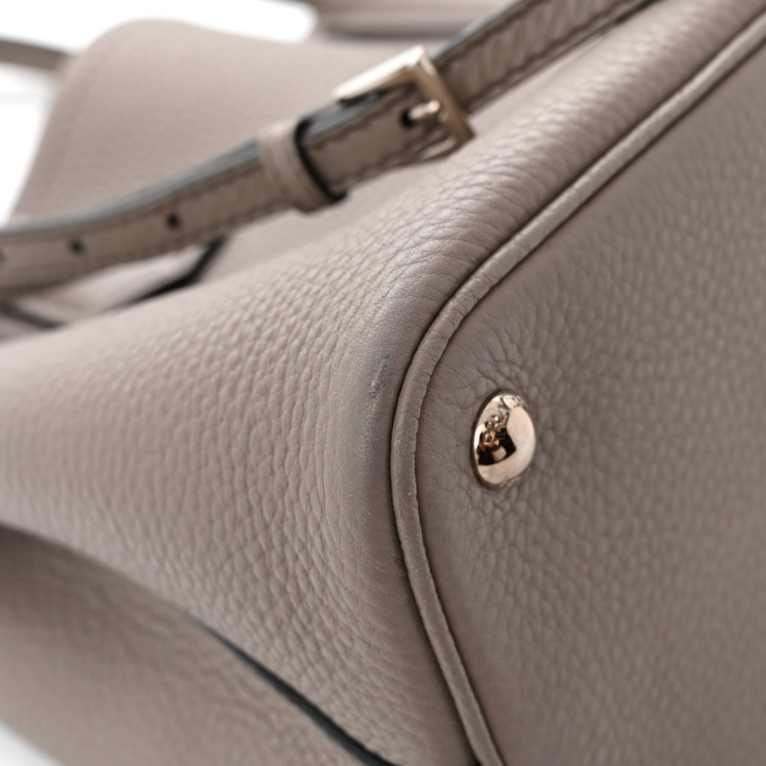 Prada Vitello Daino Small Double Bag Argilla Black 11 of 12