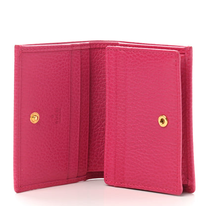 Gucci Dollar Calfskin GG Marmont Card Case Box Pink 5 of 8