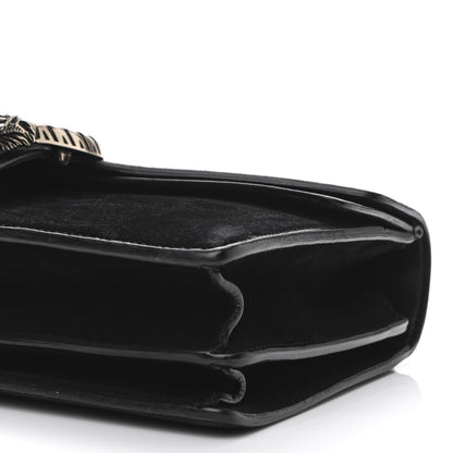 Gucci Suede Small Dionysus Shoulder Bag Black 9 of 11
