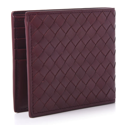 Bottega Veneta Nappa Intrecciato Bi-Fold Wallet Barolo 3 of 9