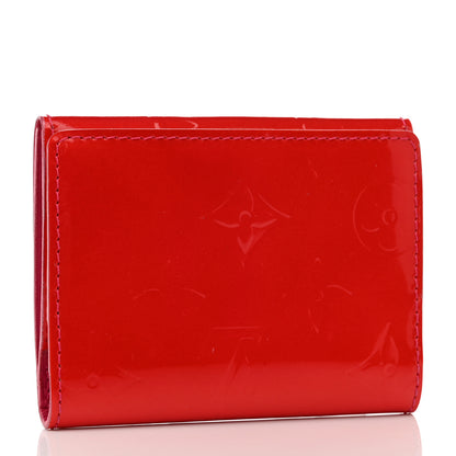 Louis Vuitton Vernis Elise Wallet Pomme D'Amour 3 of 7