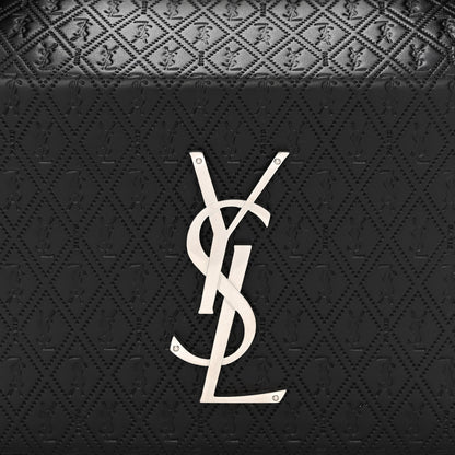 Saint Laurent Calfskin Monogram Take Away Box Black 8 of 11